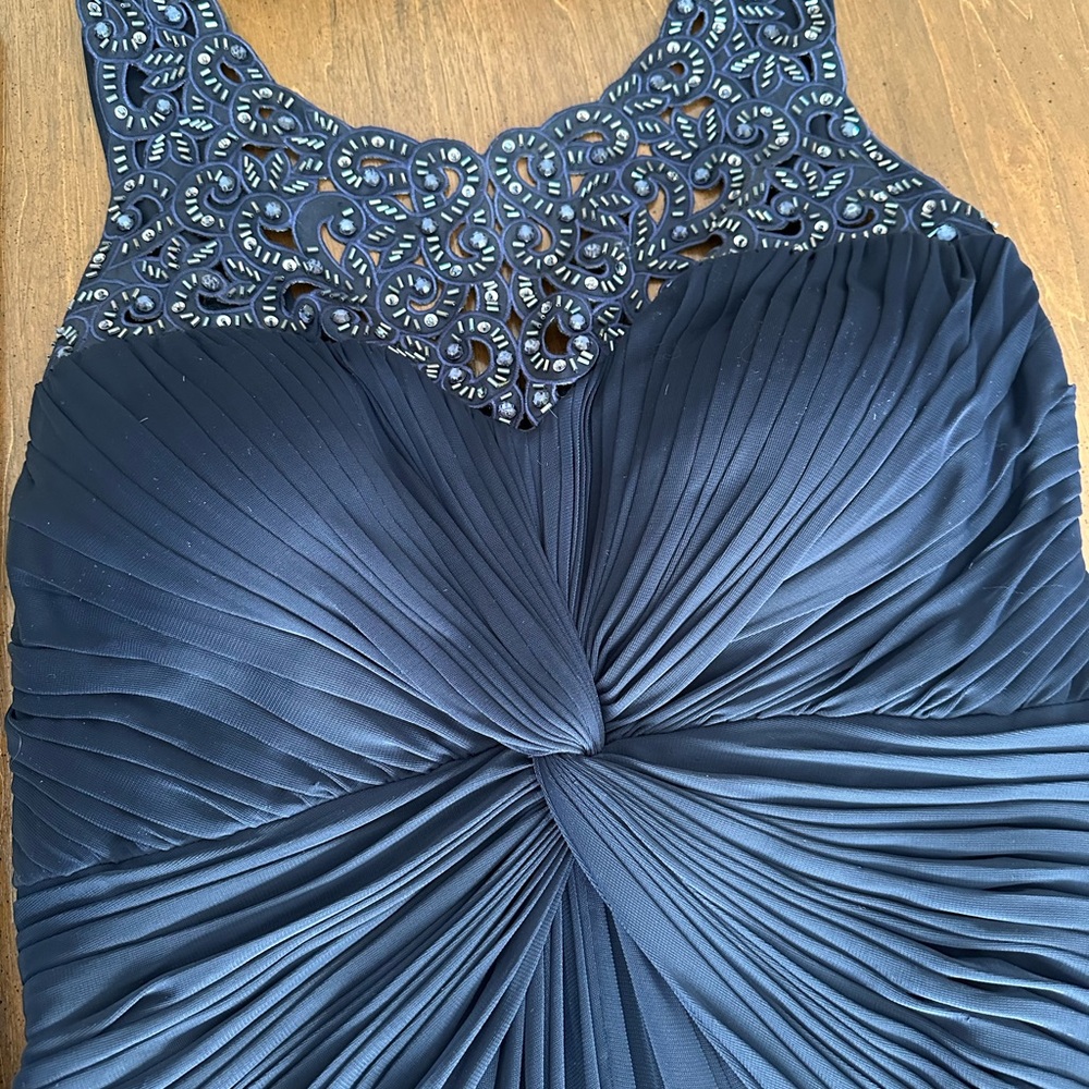 Elegant Navy Blue Evening Dress - no tags - never worn